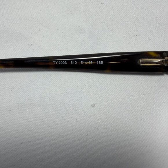 Tory Burch Tortoise Eyeglasses – Frames Only - Picture 6 of 7